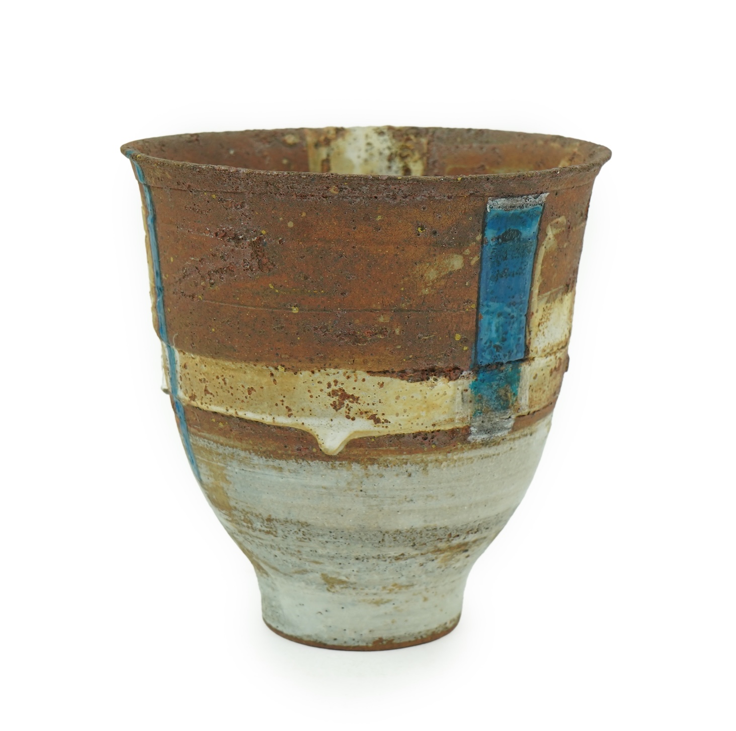 Robin Welch (1936-2019): A footed stoneware vase